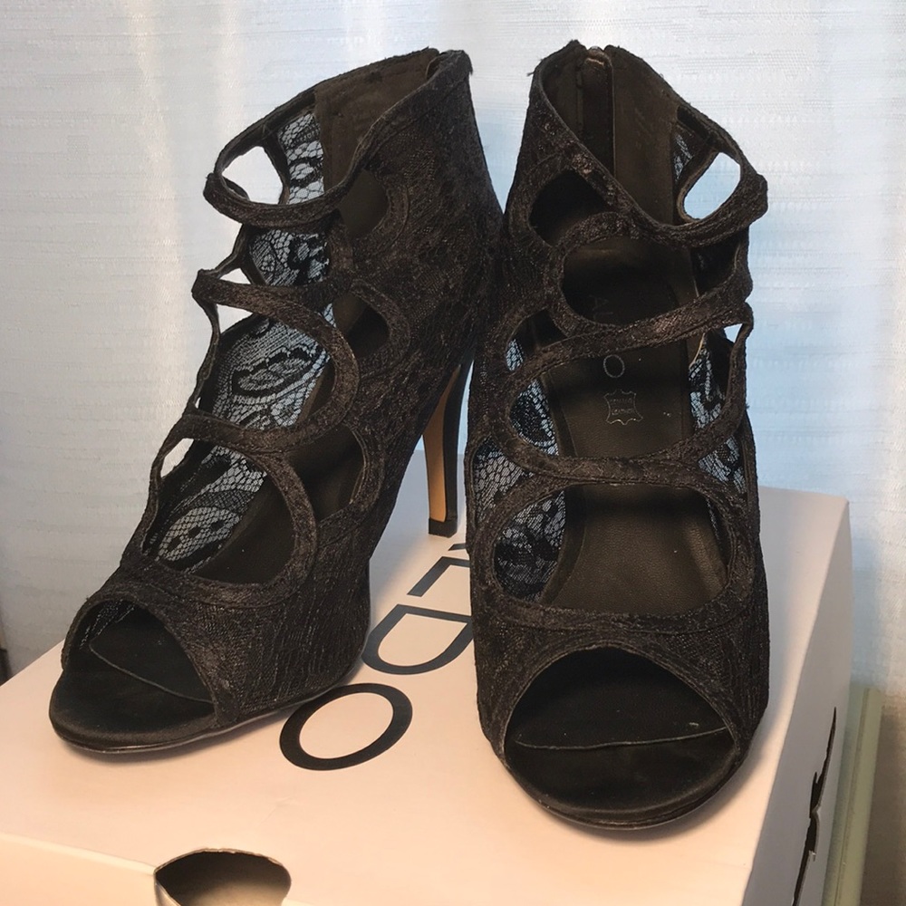 Aldo lace heels